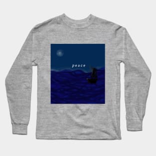 Sea at night Long Sleeve T-Shirt